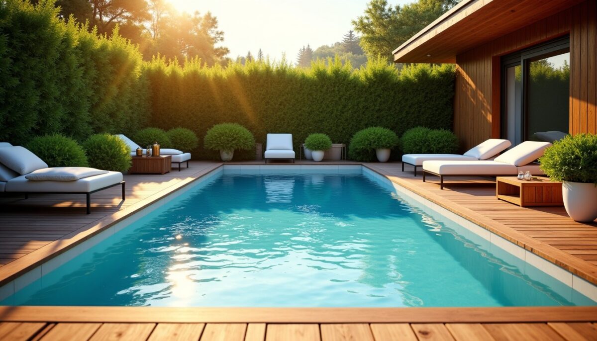 Aménagez un espace piscine élégant et facile d'entretien pour profiter pleinement de l'été