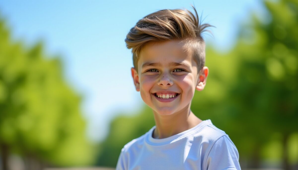 Coiffures pour garçons de 10 ans : 12 looks simples à entretenir et stylés